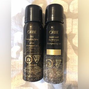 Oribe Mini Set - Dry Texturizing Spray & Gold Lust Dry Shampoo